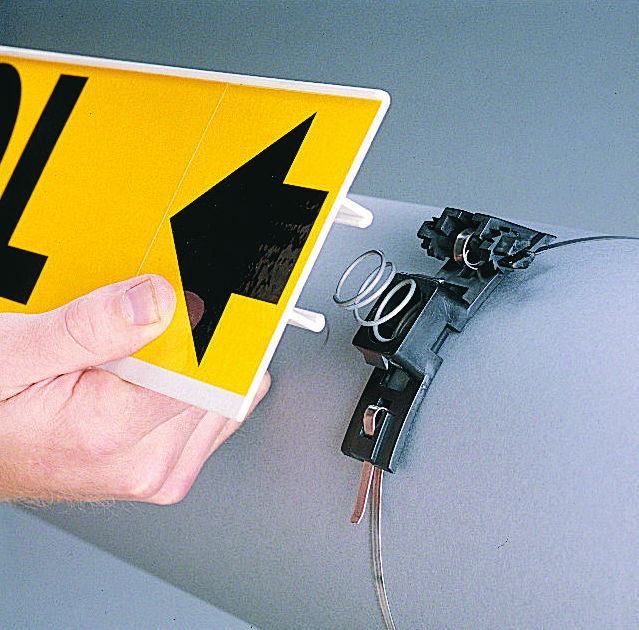 Clickon pipe markers Engineer Live